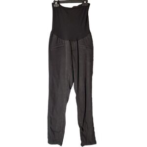 Luxe Essentials Denim Maternity Pants XS Womens Secret Fit Belly Black Norm Core